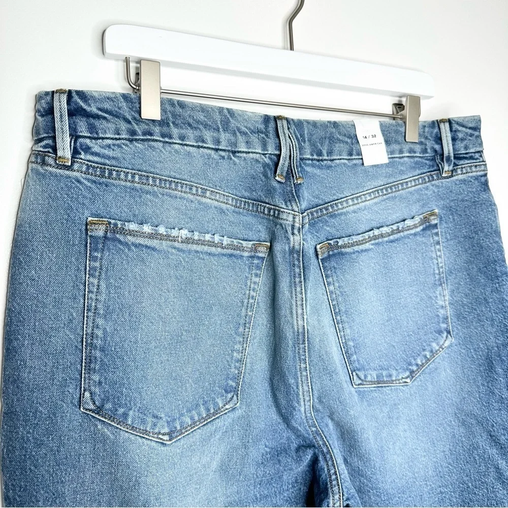 Good American Good Classic Jeans Size 14/32 NWT - Picture 3 of 8